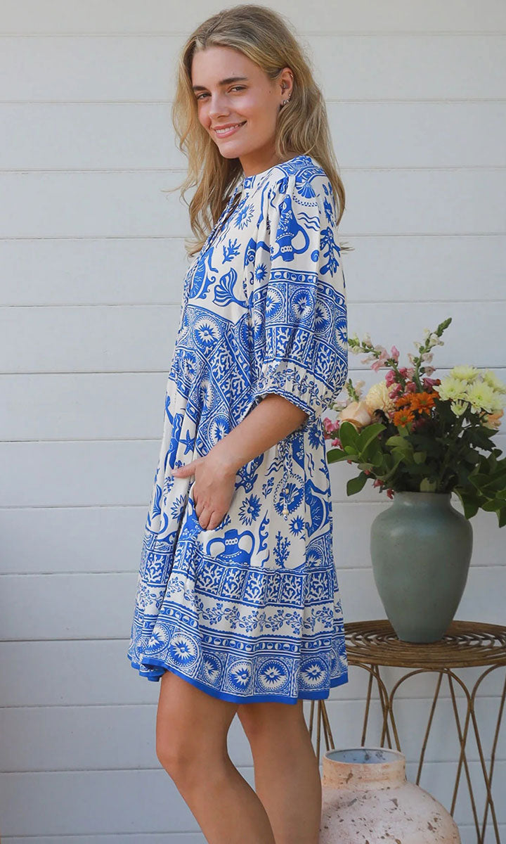 YF0094SPCROSS-2 Etta Mini Dress - 5_OZRESORT