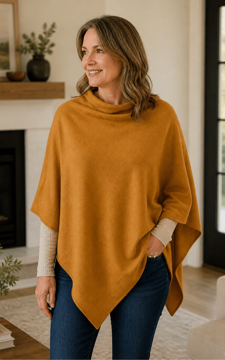 Zura-Poncho-mustard-OZRESORT