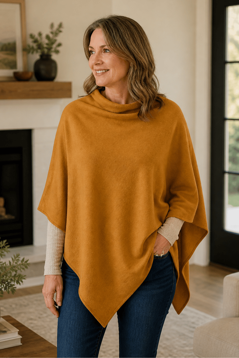 Zura-Poncho-mustard-OZRESORT