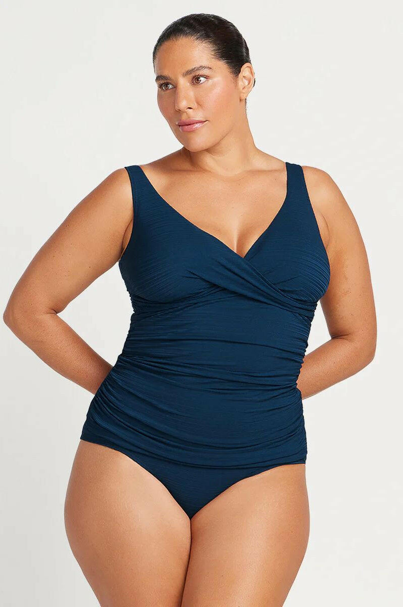 Artesands Aria Delacroix Tankini Top - Navy.
