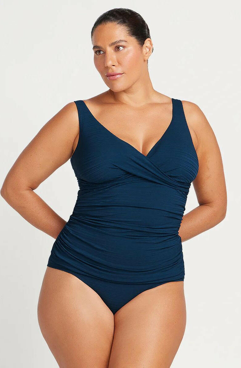 Artesands Aria Delacroix Tankini Top - Navy.