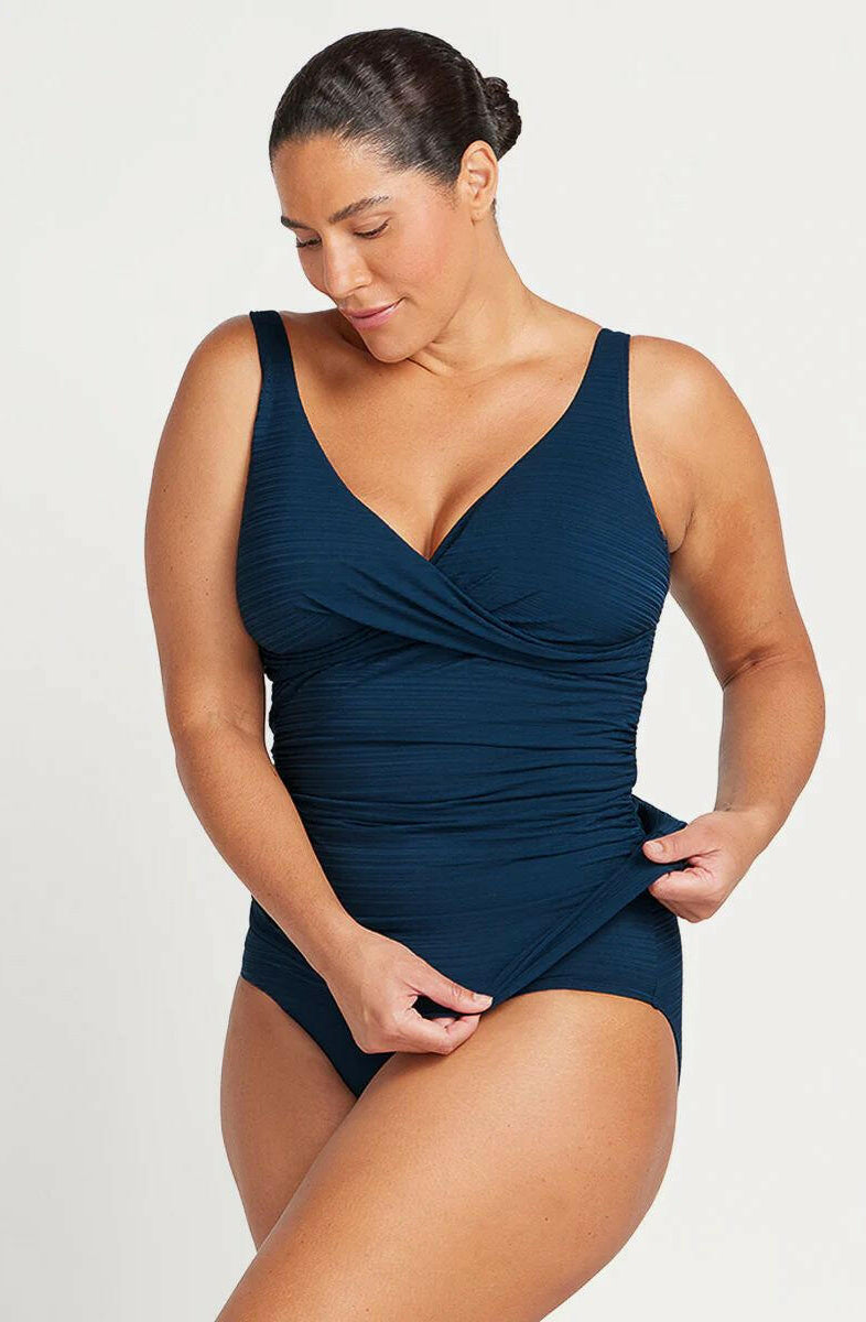 Artesands Aria Delacroix Tankini Top - Navy.