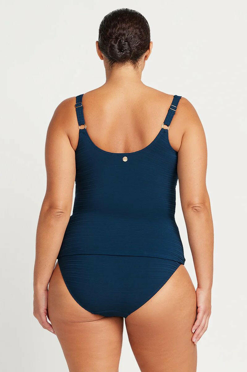 Artesands Aria Delacroix Tankini Top - Navy.