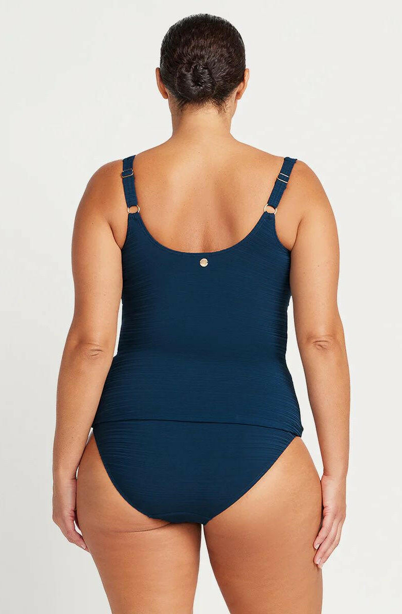 Artesands Aria Delacroix Tankini Top - Navy.
