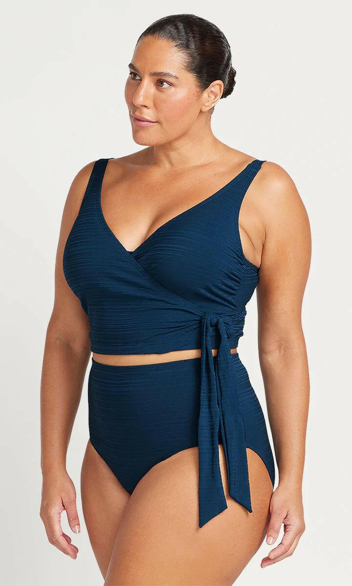 Artesands Aria Hayes Underwire Bikini Top - Navy.