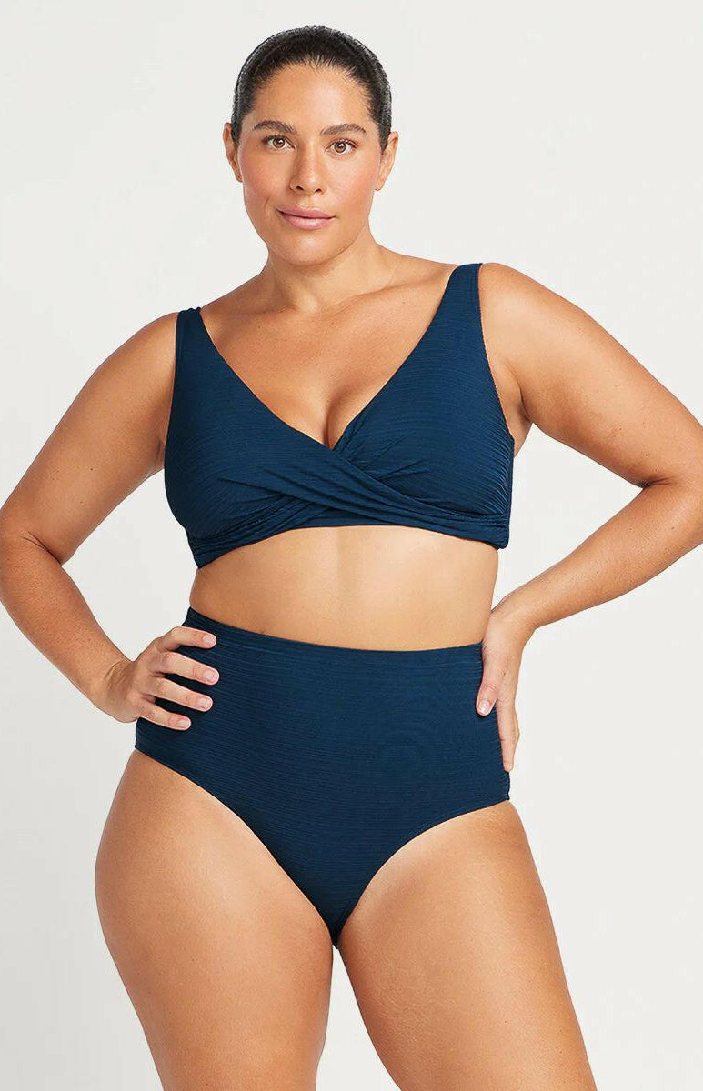 Artesands Aria Renoir High Waist Swim Pant - Navy.