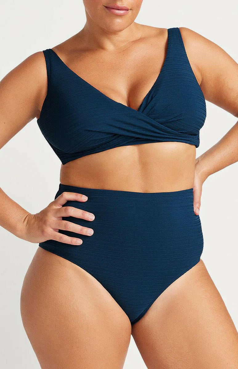 Artesands Aria Renoir High Waist Swim Pant - Navy.
