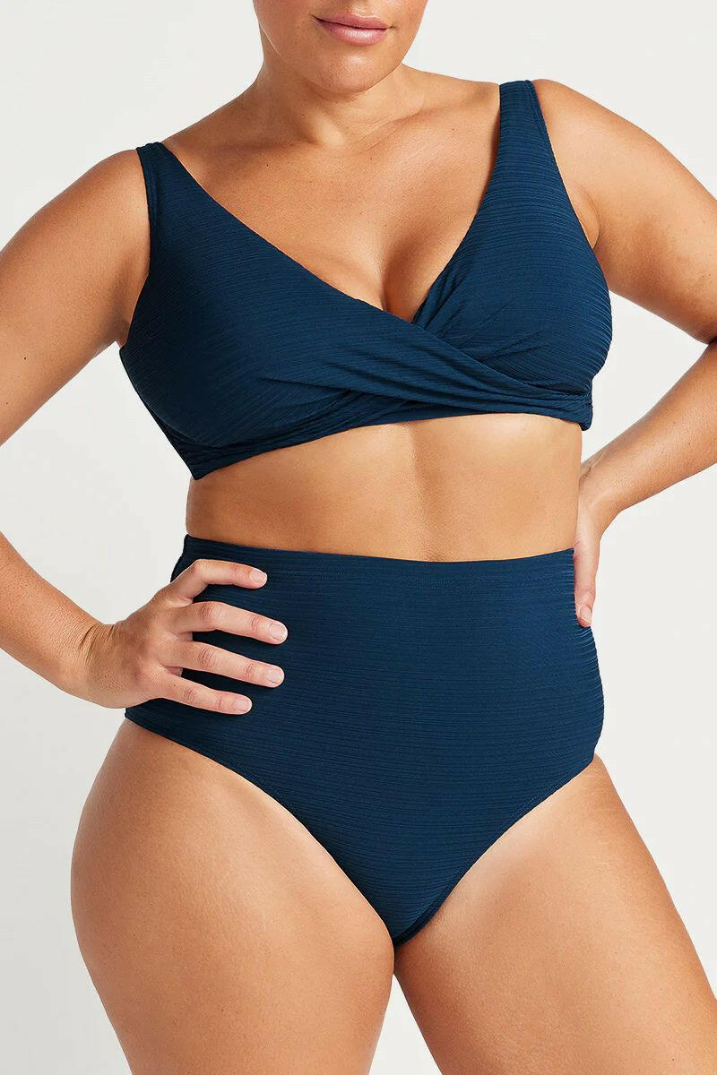 Artesands Aria Renoir High Waist Swim Pant - Navy.