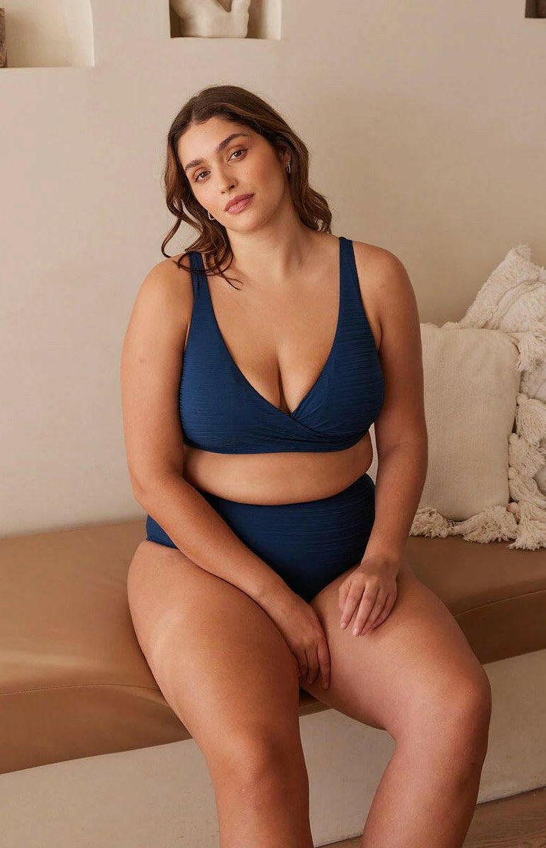 Artesands Aria Renoir High Waist Swim Pant - Navy.