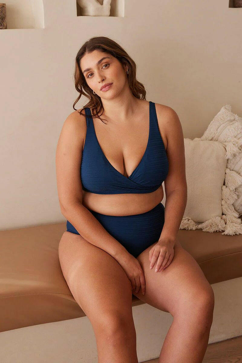 Artesands Aria Renoir High Waist Swim Pant - Navy.