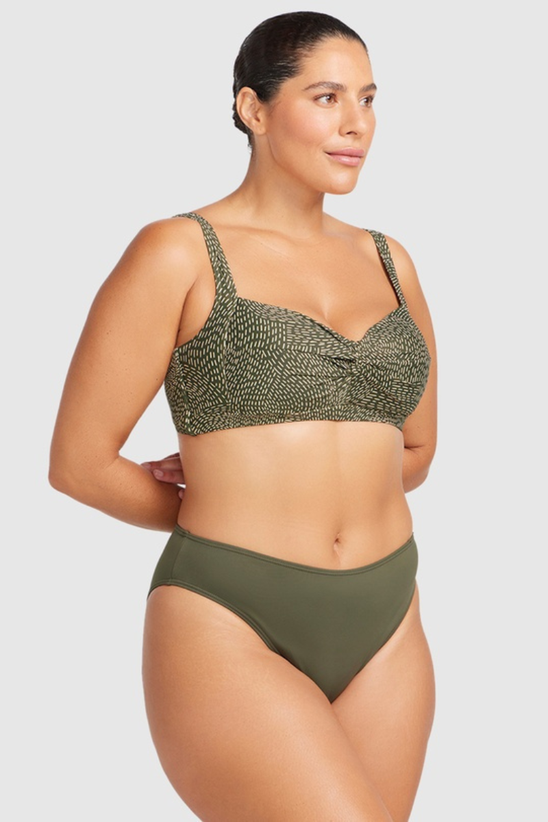 Artesands Hues Delacroix Basic Swim Pant - Olive.