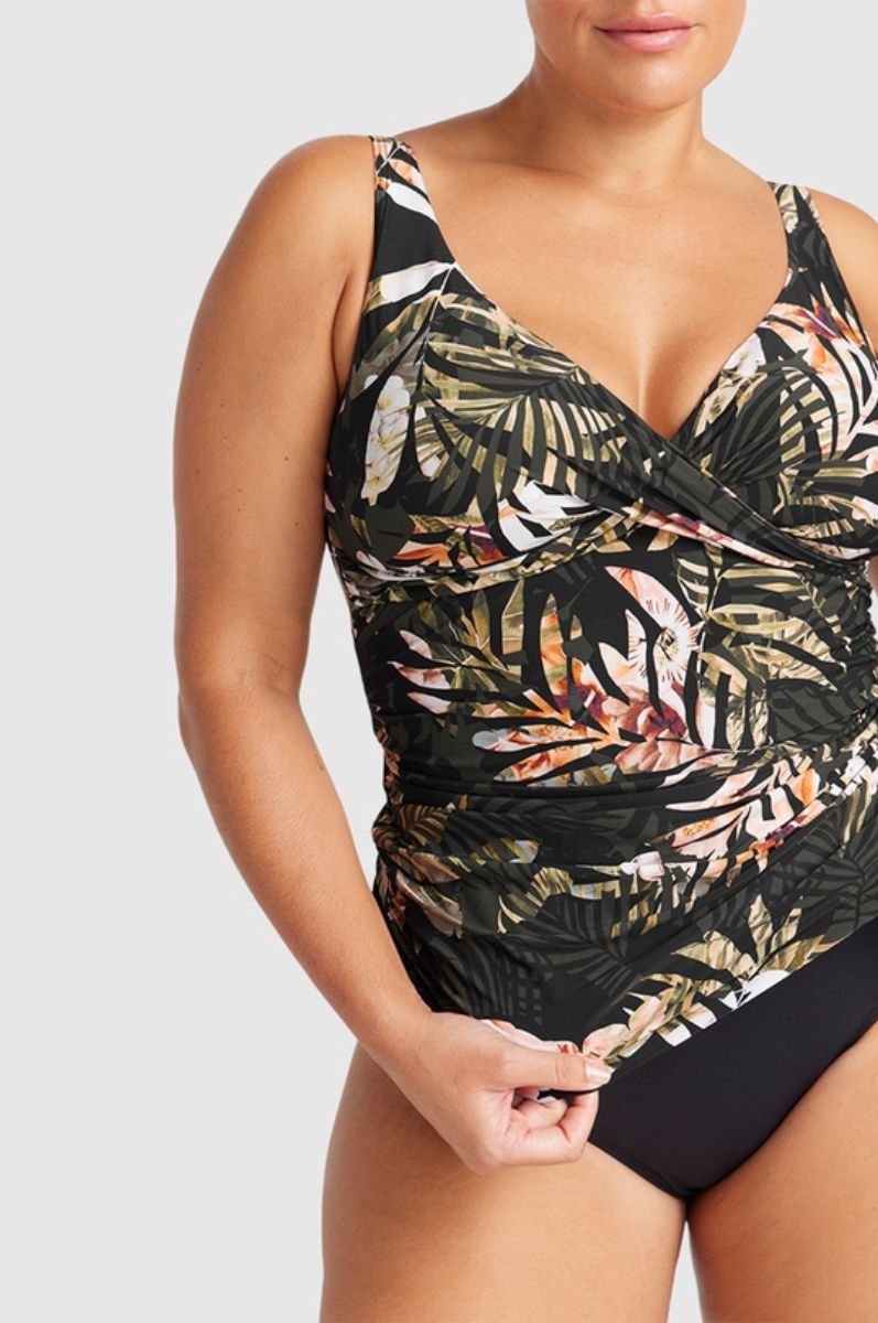 Artesands Neo Du Palmis Delacroix Tankini Top - Black.