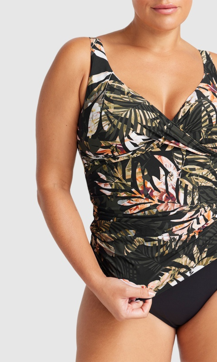 Artesands Neo Du Palmis Delacroix Tankini Top - Black.