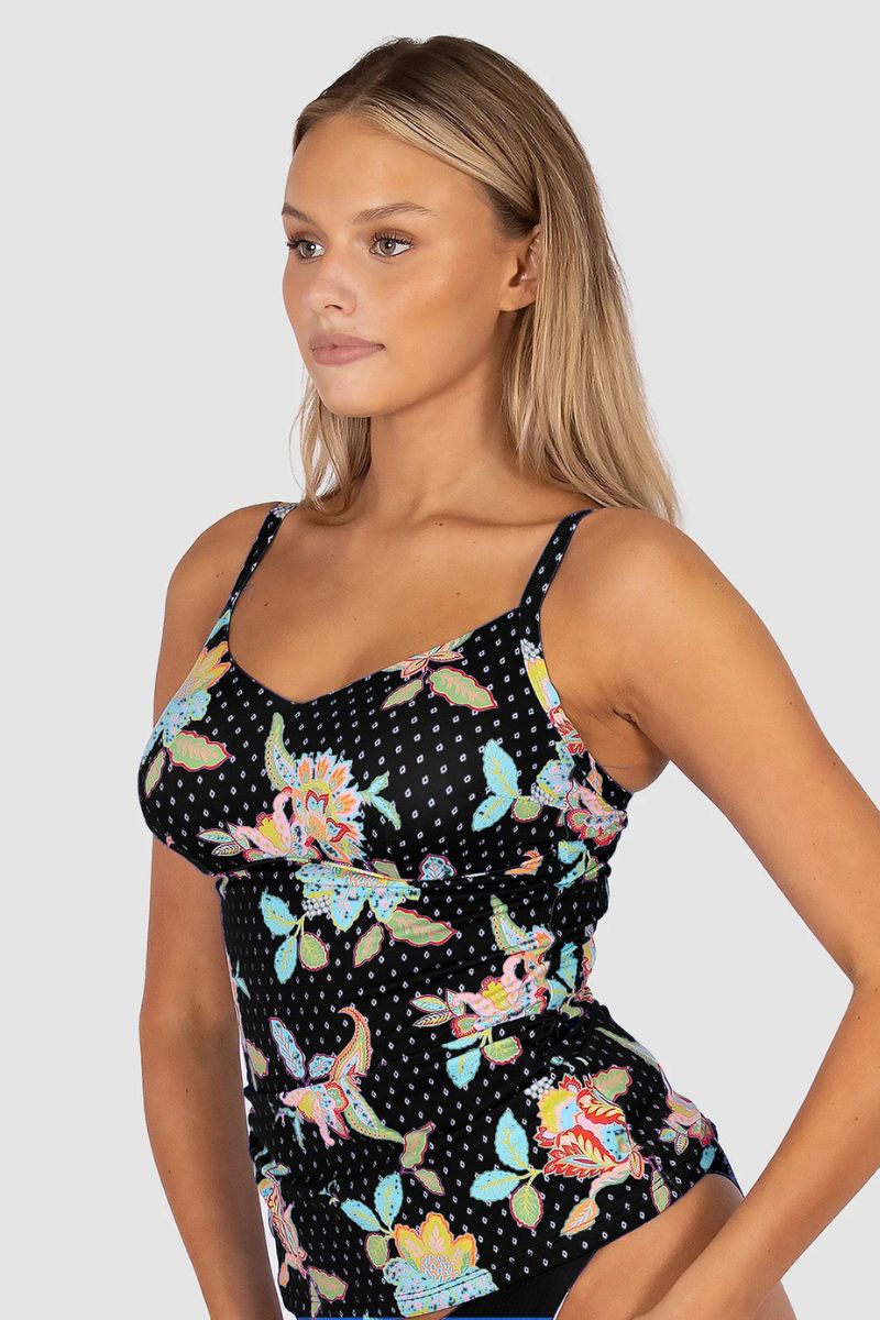 Baku BRA565STE Spice Temple D/E Cup Underwire Singlet Top