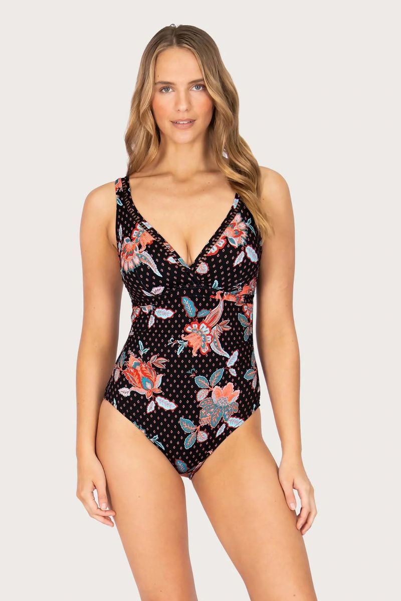 Baku M790STE Spice Temple E/F Cup One Piece Swimsuit