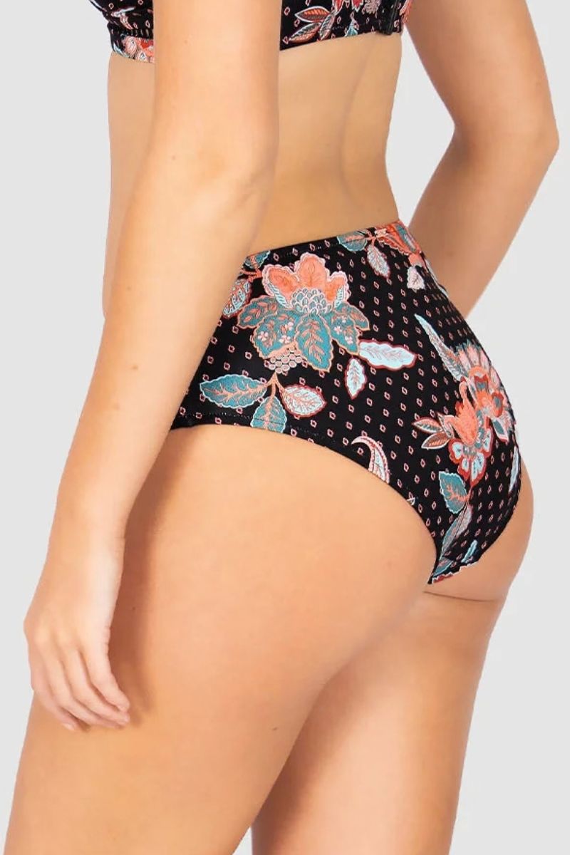 Baku PANT632STE Spice Temple Mid Bikini Bottom
