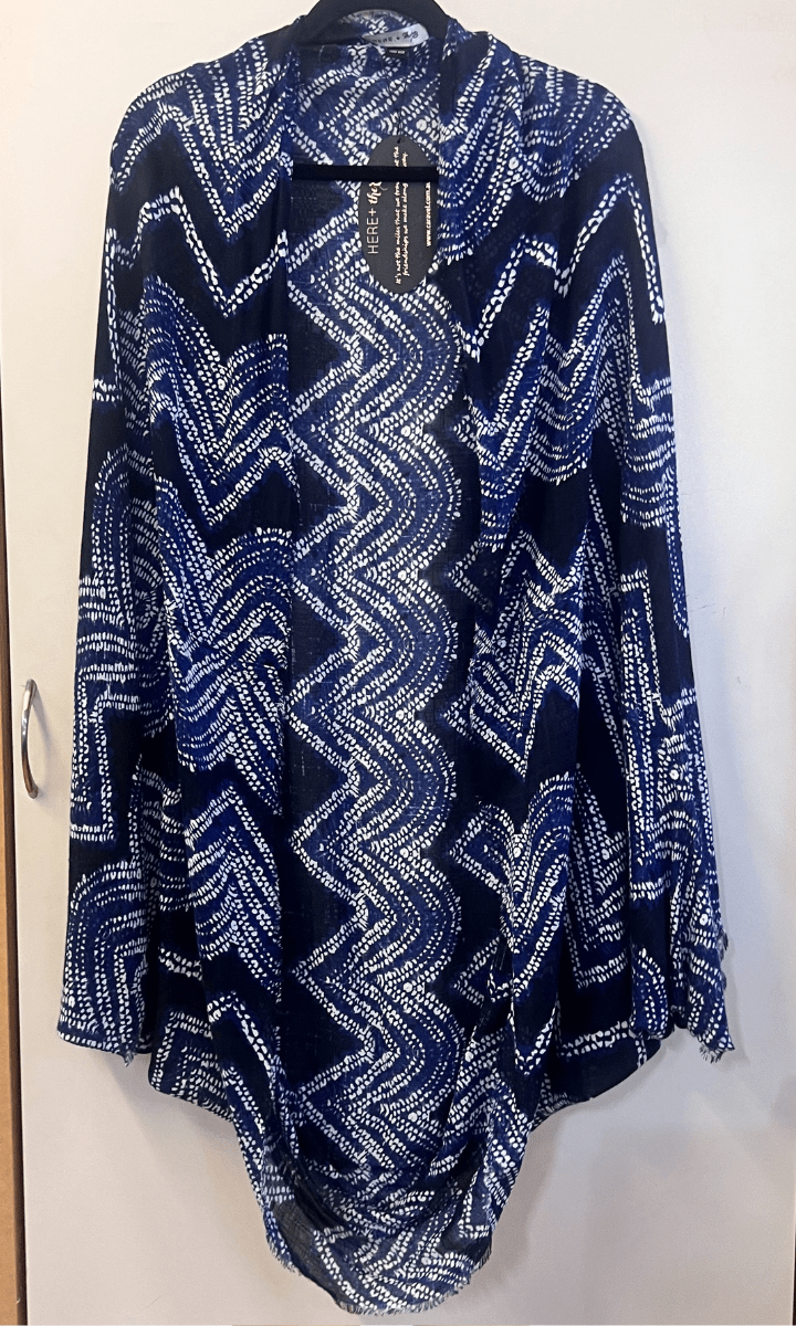 Here & There Kimono Navy.