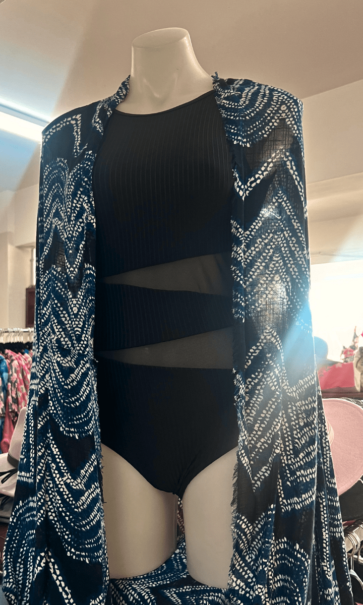 Here & There Kimono Navy.