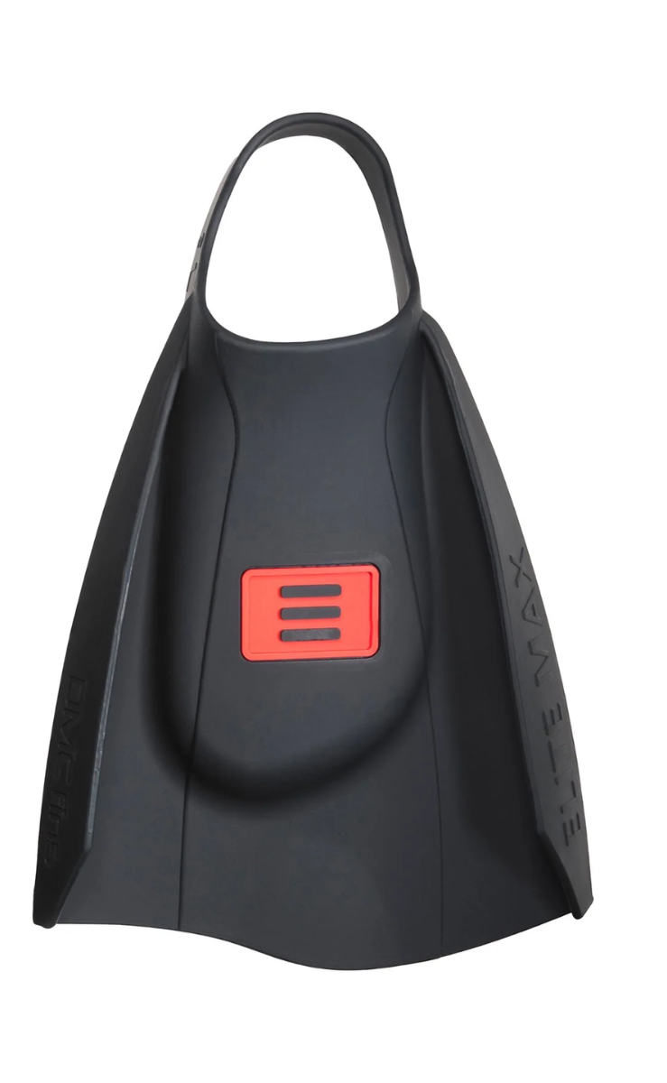 DMC Fins ELITE Max Black Double Rail - Swim Fins.