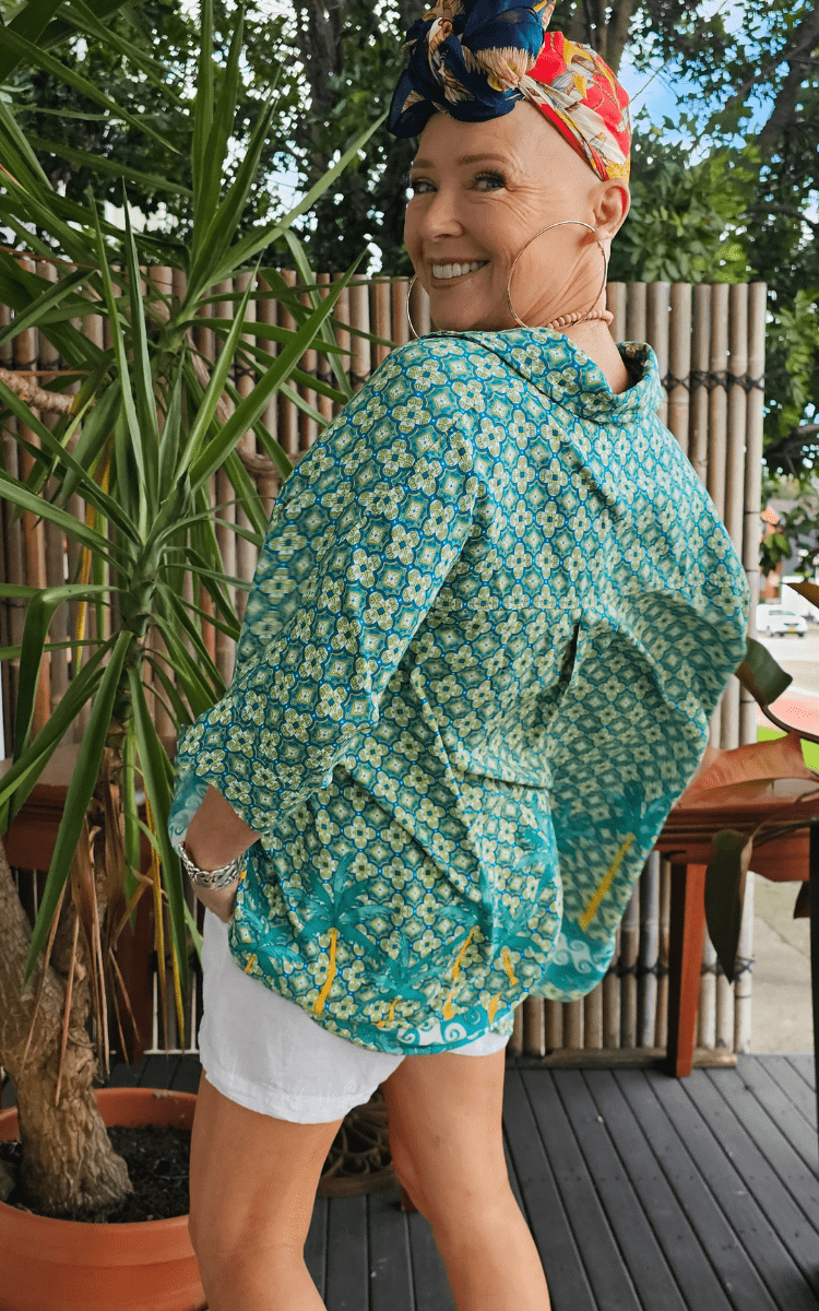 Dreamcatcher Elina Green Shirt On Sale.