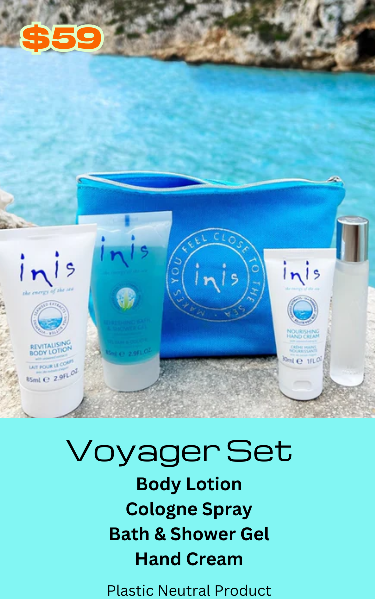 Inis Yoyager Travel Set - Perfect Gift.
