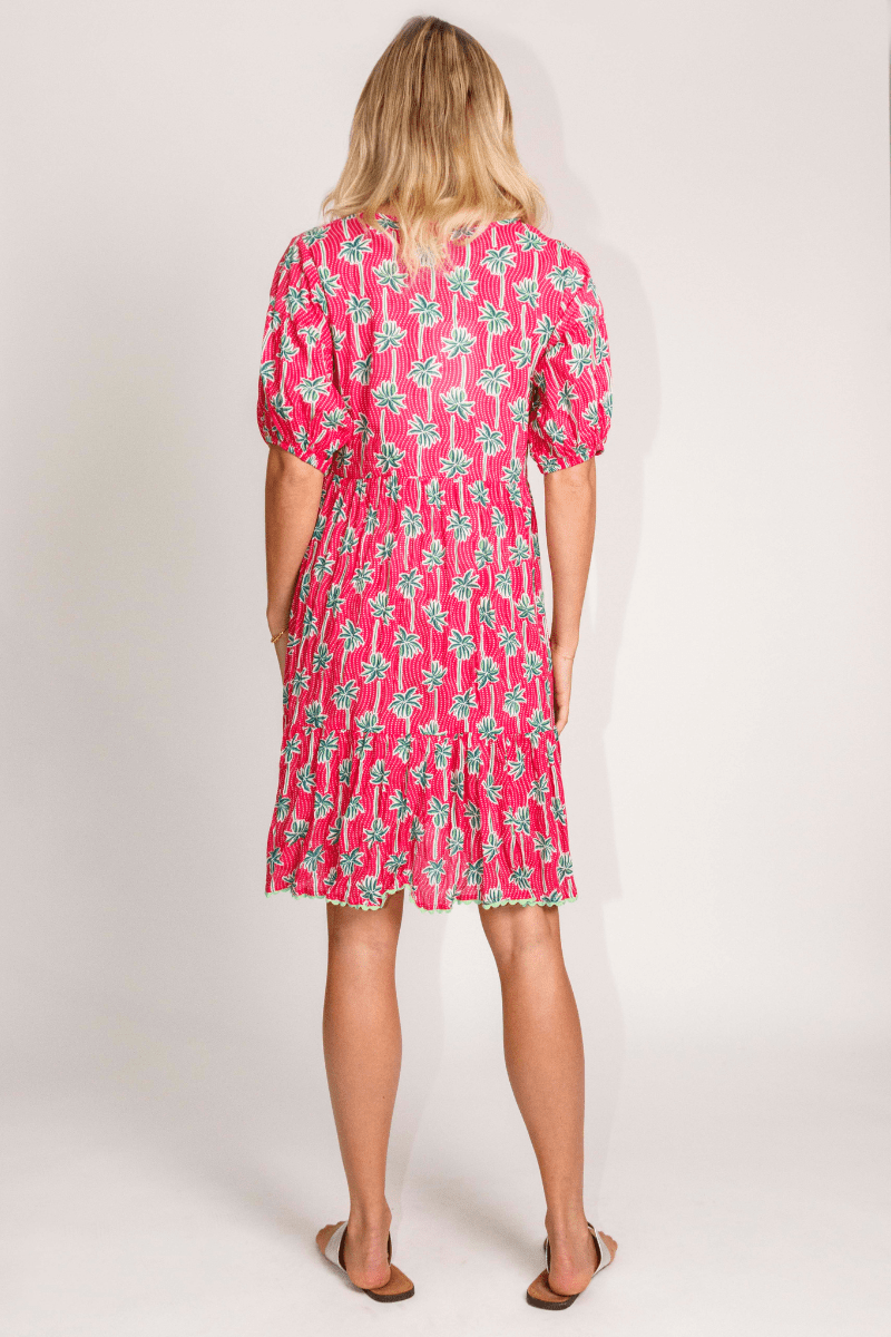 Lula Life Palm Cove Dress Melon.