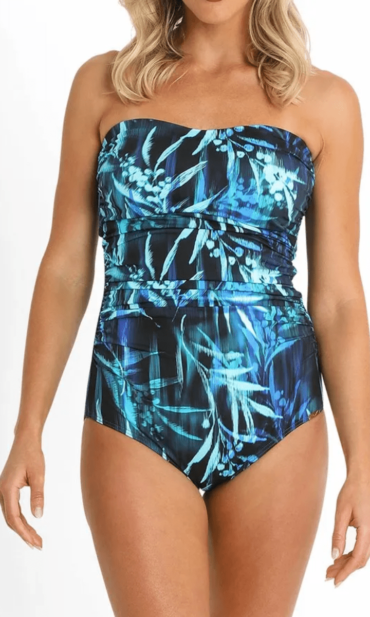 Jantzen Rainforest EF Bandeau One Piece Artic.