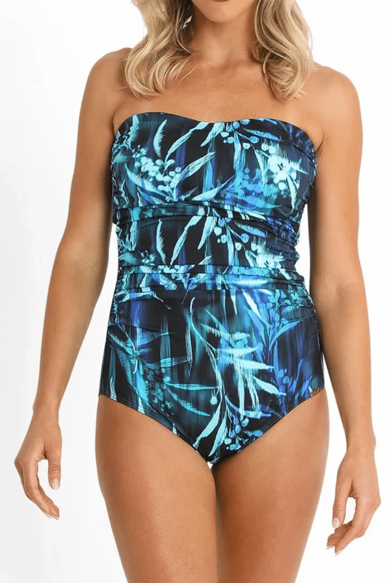 Jantzen Rainforest EF Bandeau One Piece Artic.