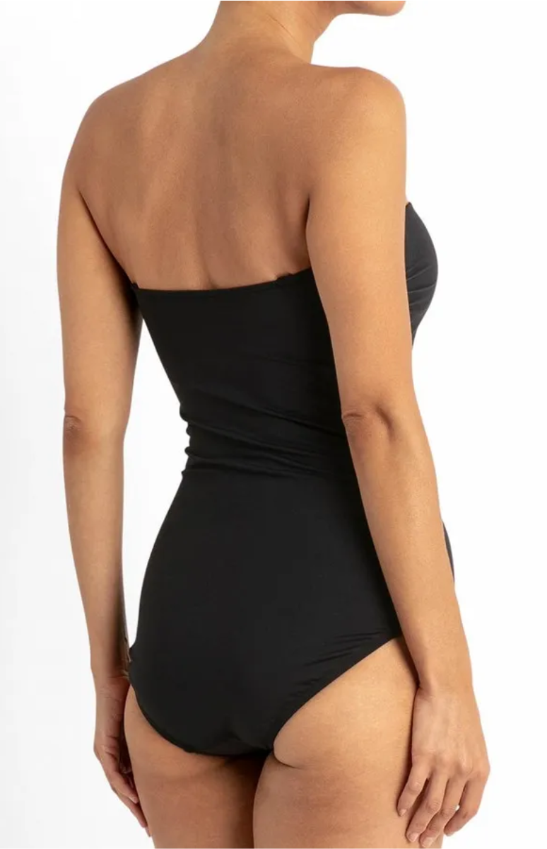 Jantzen Raeni Seamless Bandeau One Piece.