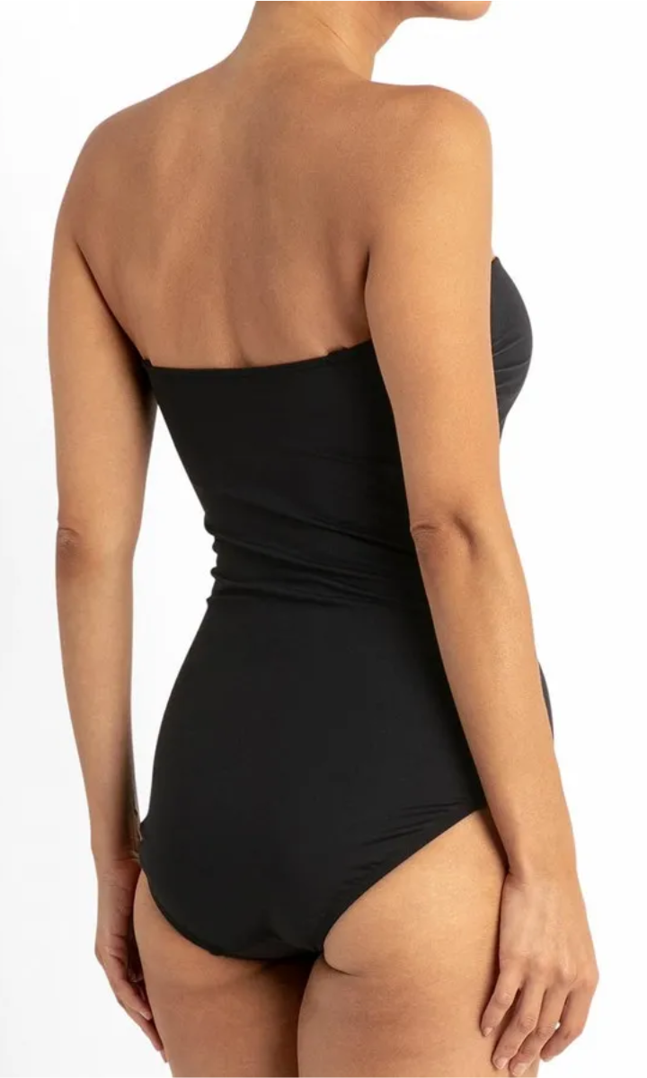 Jantzen Raeni Seamless Bandeau One Piece.
