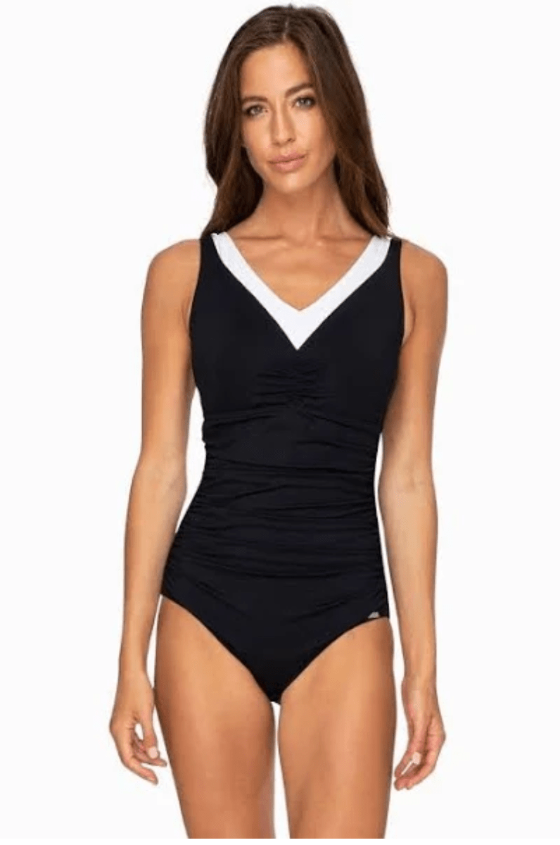 Jantzen Heritage Classics DDE Ruched Front One Peice.