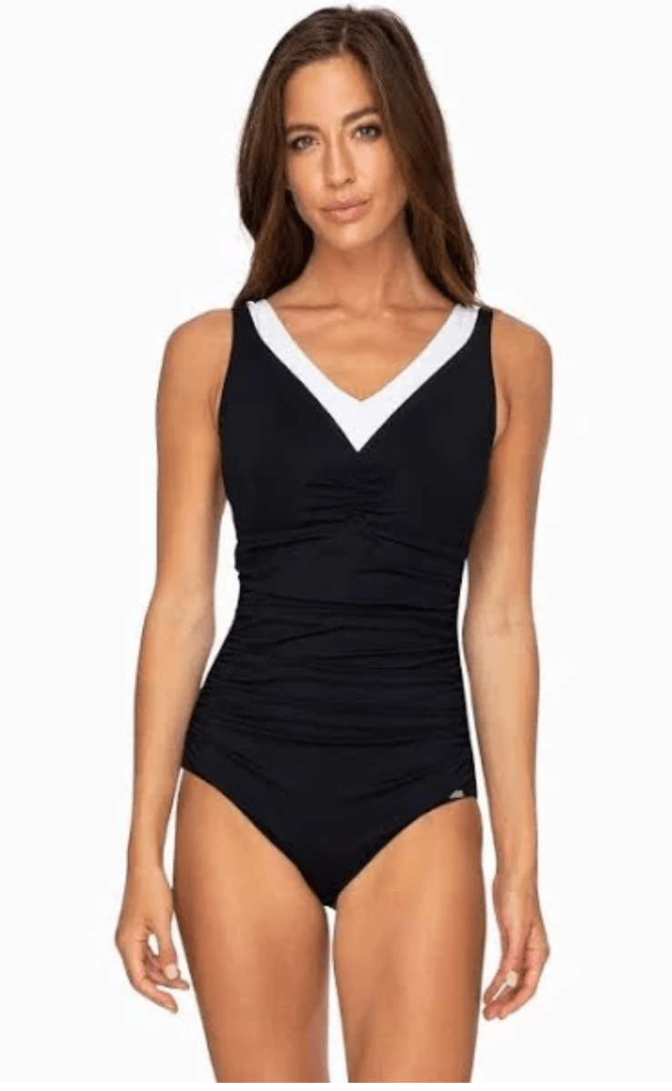 Jantzen Heritage Classics DDE Ruched Front One Peice.