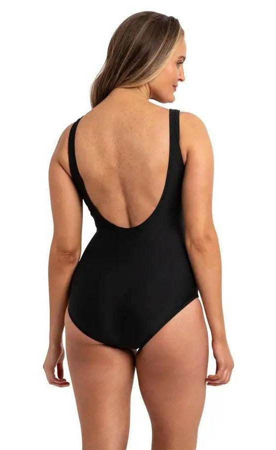 Jantzen JA84474 Select Surplice One Piece Coral.