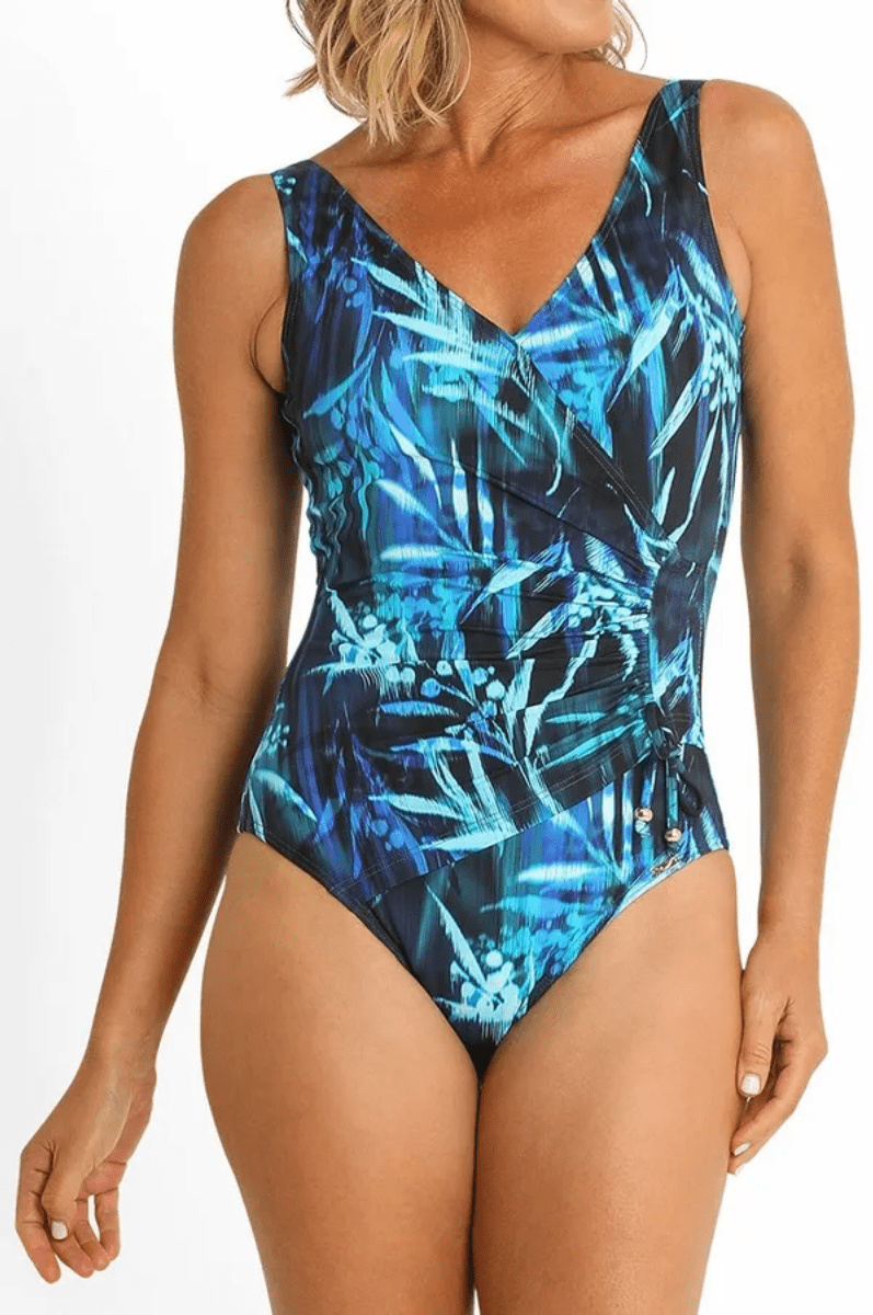 Jantzen Gathered Surplice One Piece Arctic.