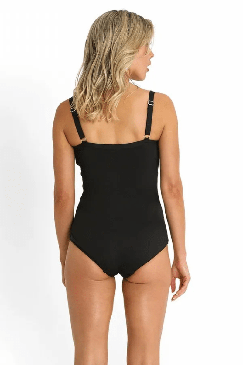 Jantzen Sunset E-F Scoop One Piece - Black.