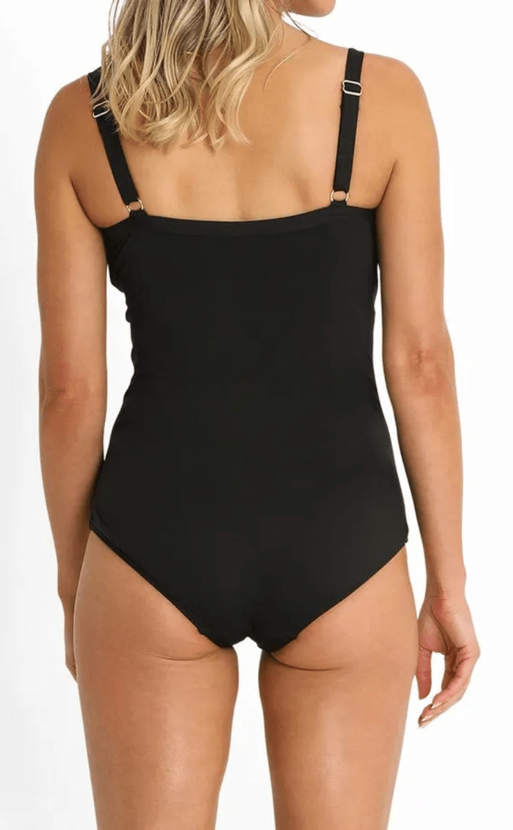 Jantzen Sunset E-F Scoop One Piece - Black.