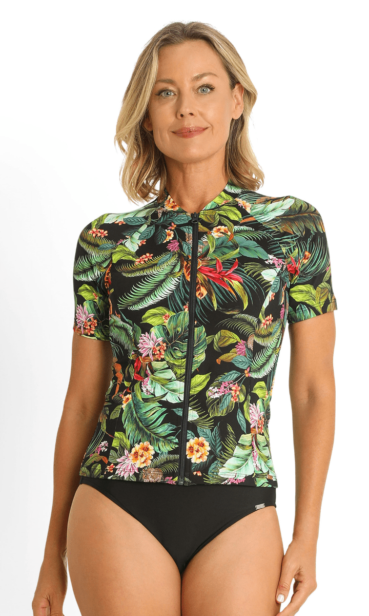 Jantzen Meka Short Sleeve Rash Vest.