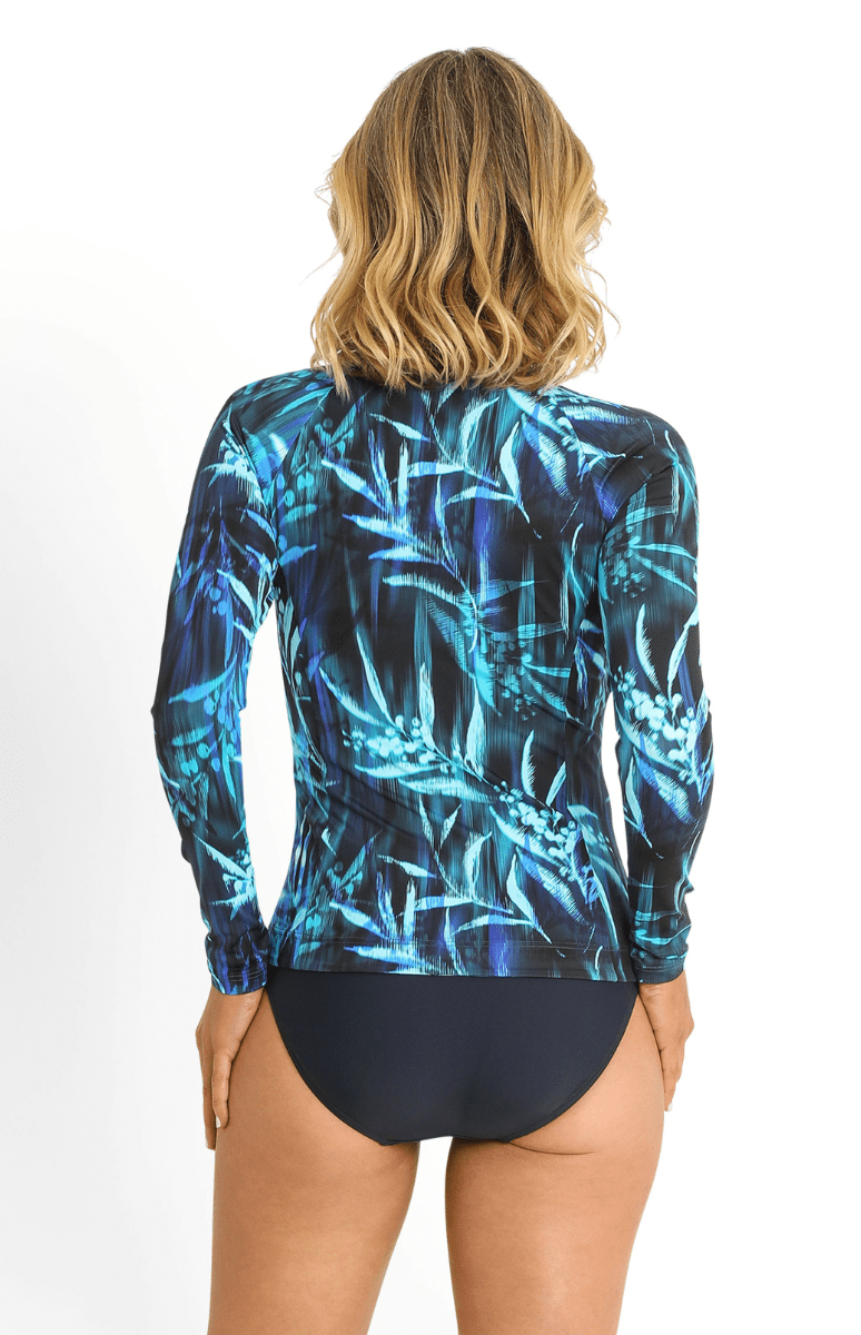 Jantzen Rainforest Zip Front Rash Vest Artic.