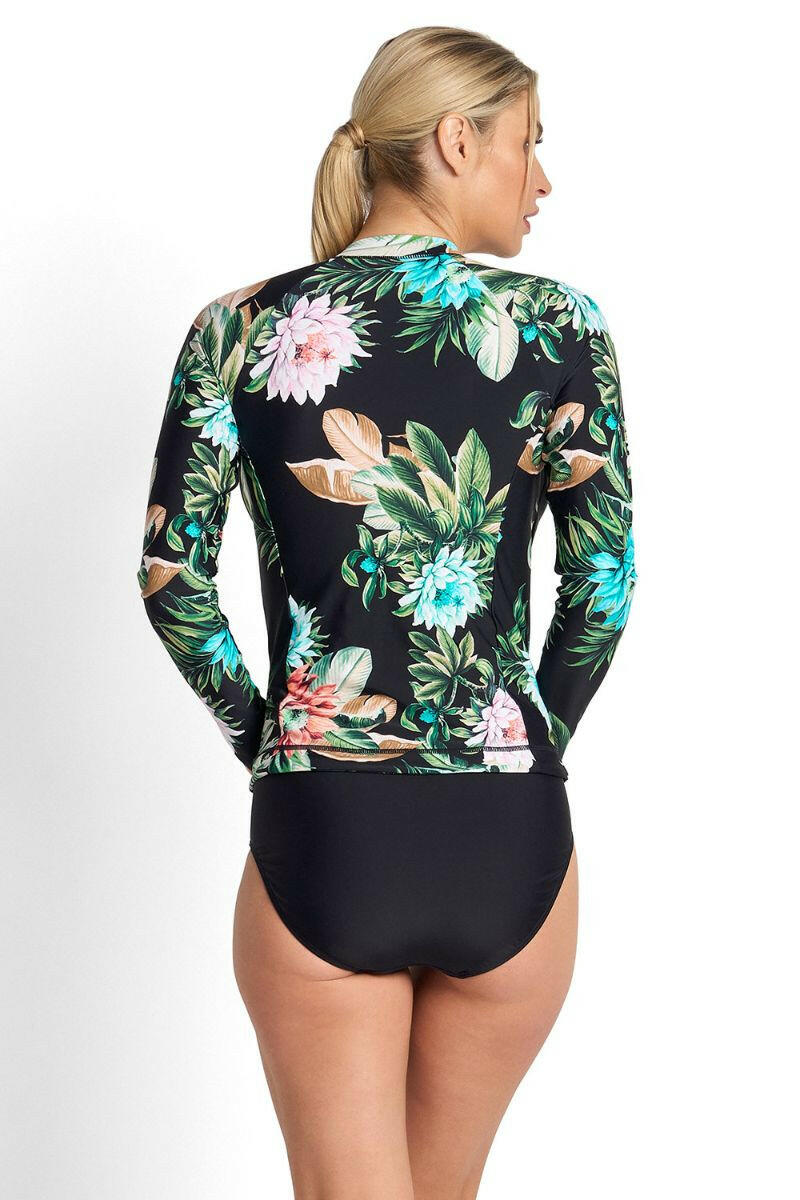 Jantzen Select L/S Mast Rashie - Black.