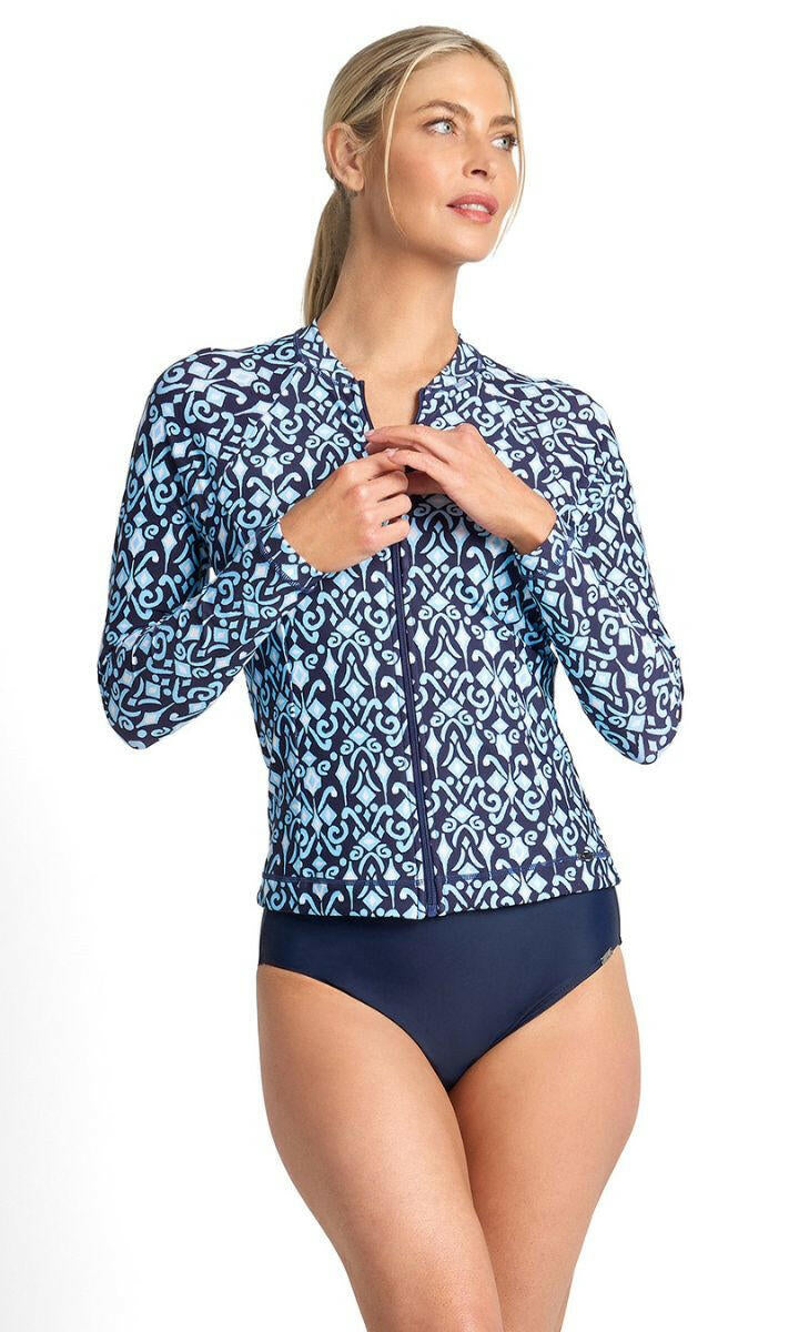 Jantzen Select L/S Mast Rashie - Navy.