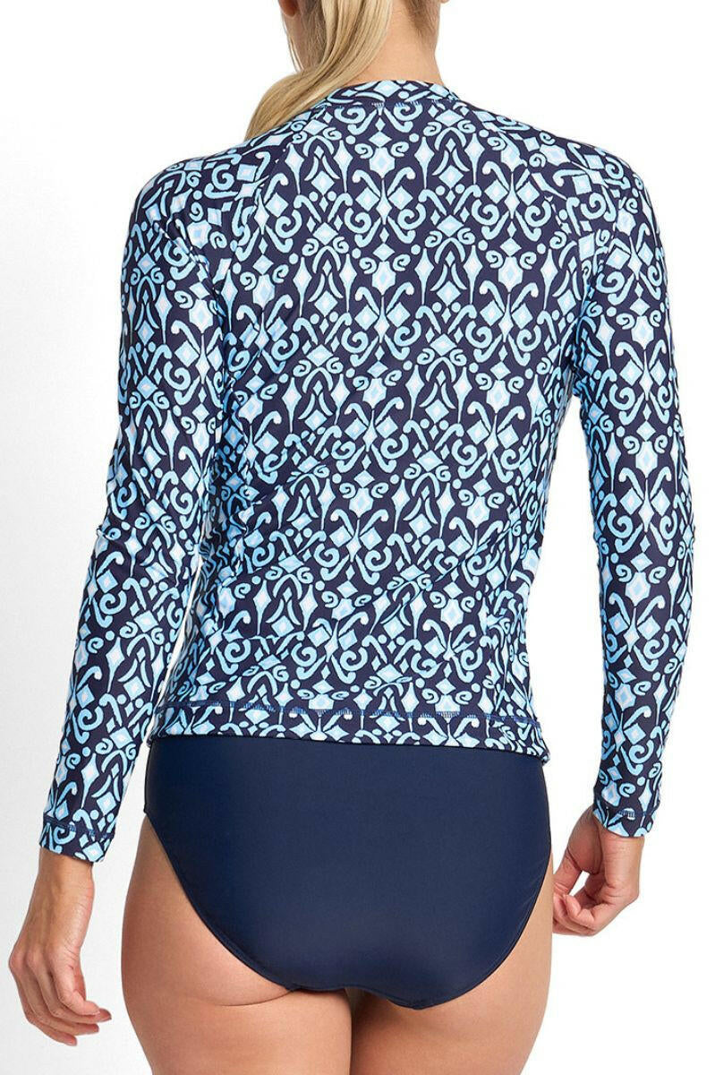 Jantzen Select L/S Mast Rashie - Navy.