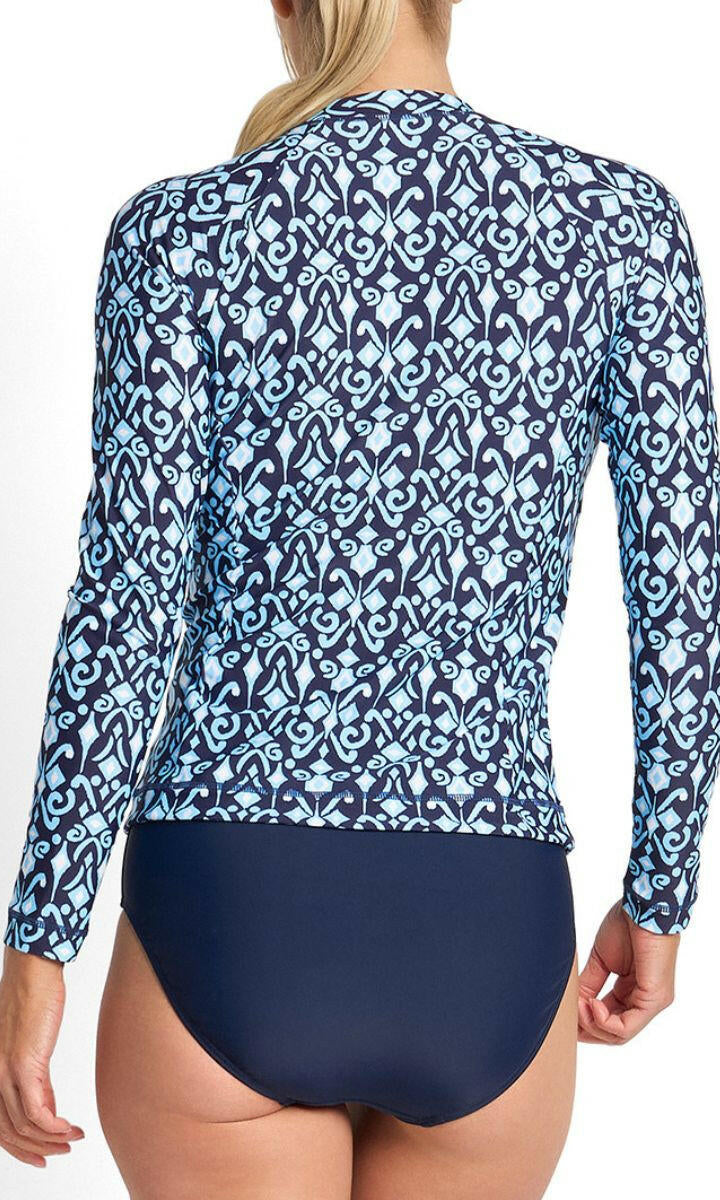 Jantzen Select L/S Mast Rashie - Navy.