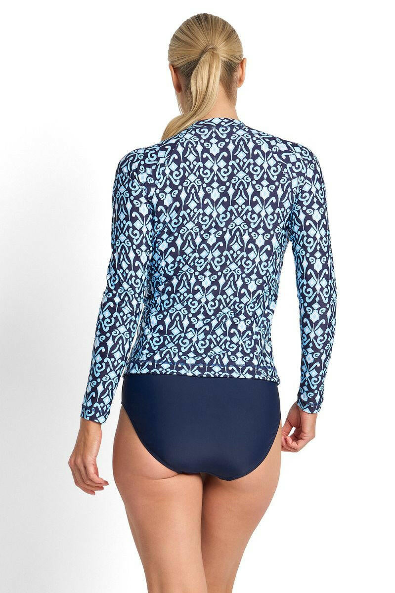 Jantzen Select L/S Mast Rashie - Navy.