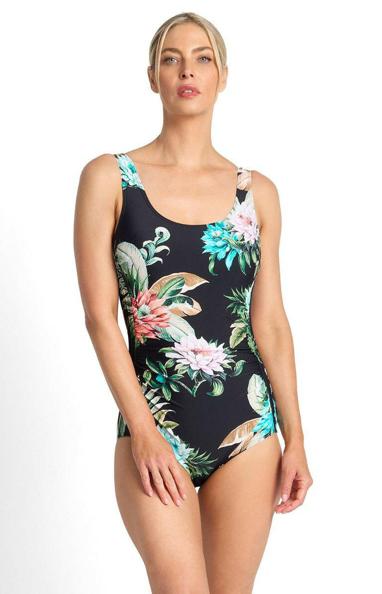 Jantzen Select Pintuck Mastectomy One Piece - Black.