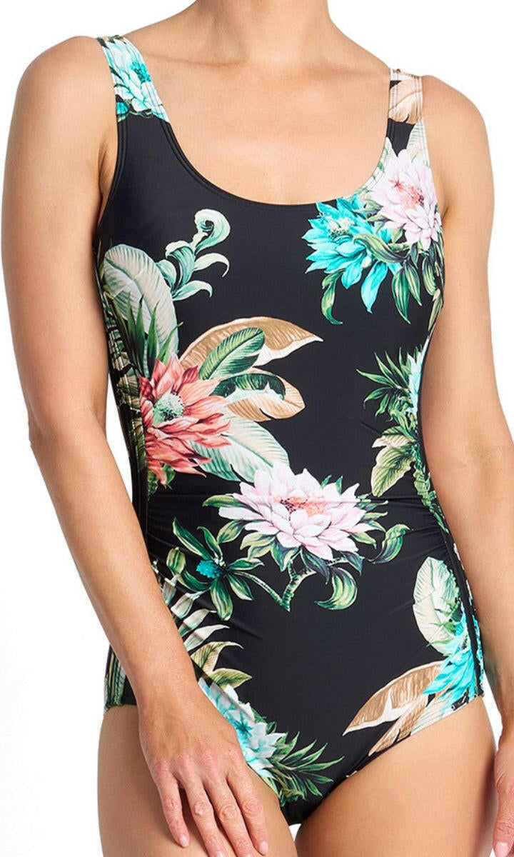 Jantzen Select Pintuck Mastectomy One Piece - Black.