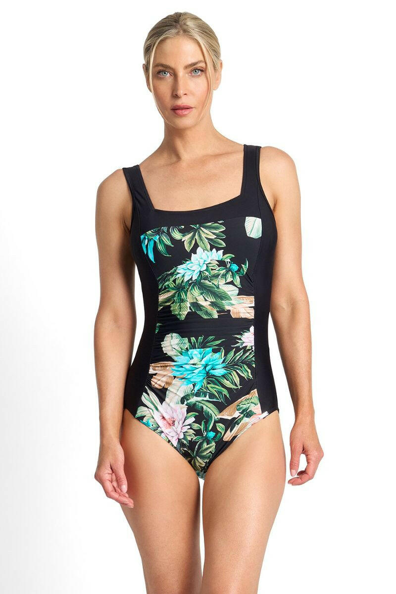 Jantzen Select Square Neck One Piece - Black.