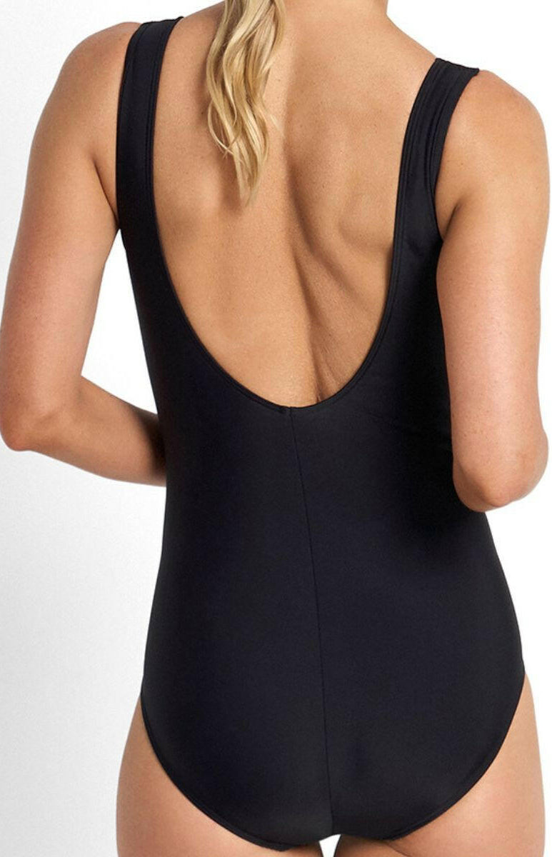 Jantzen Select Square Neck One Piece - Black.