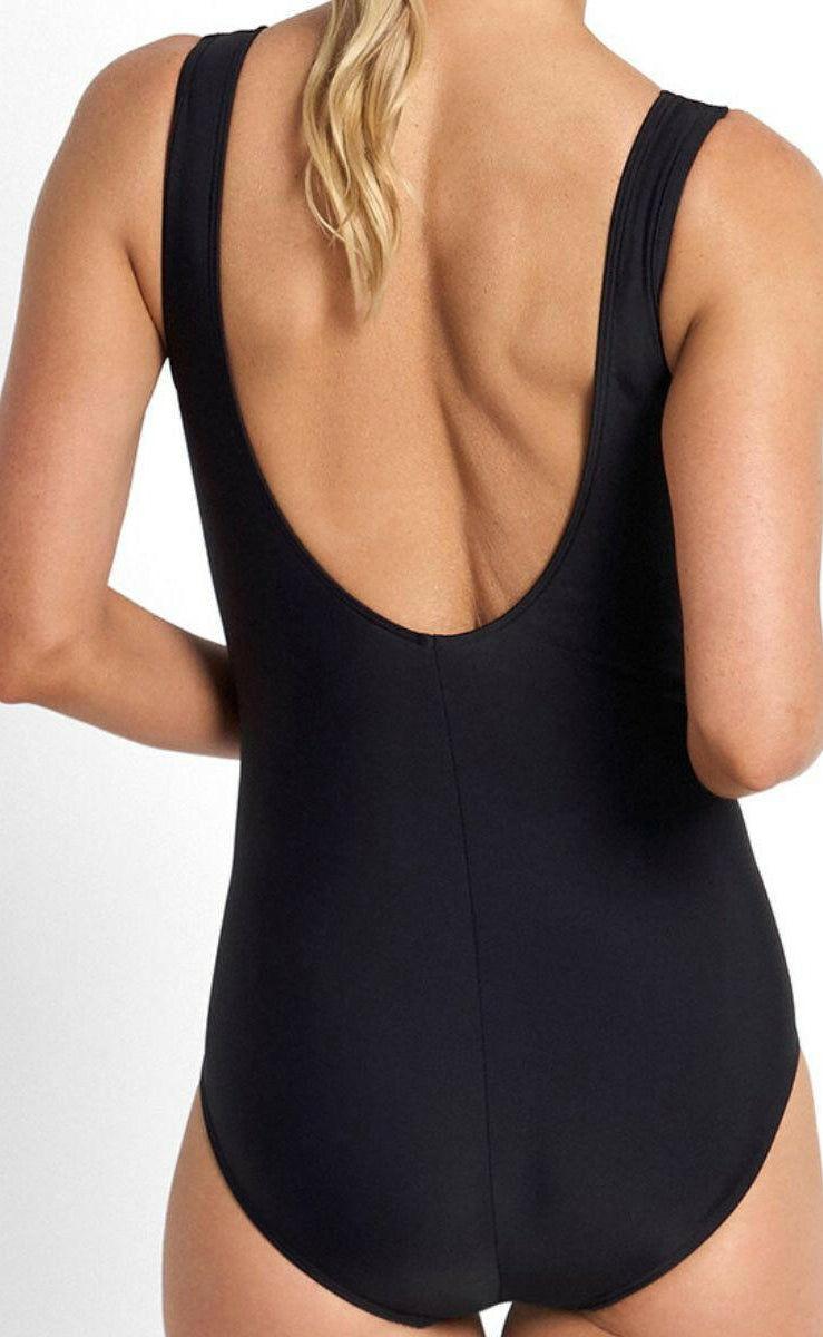 Jantzen Select Square Neck One Piece - Black.