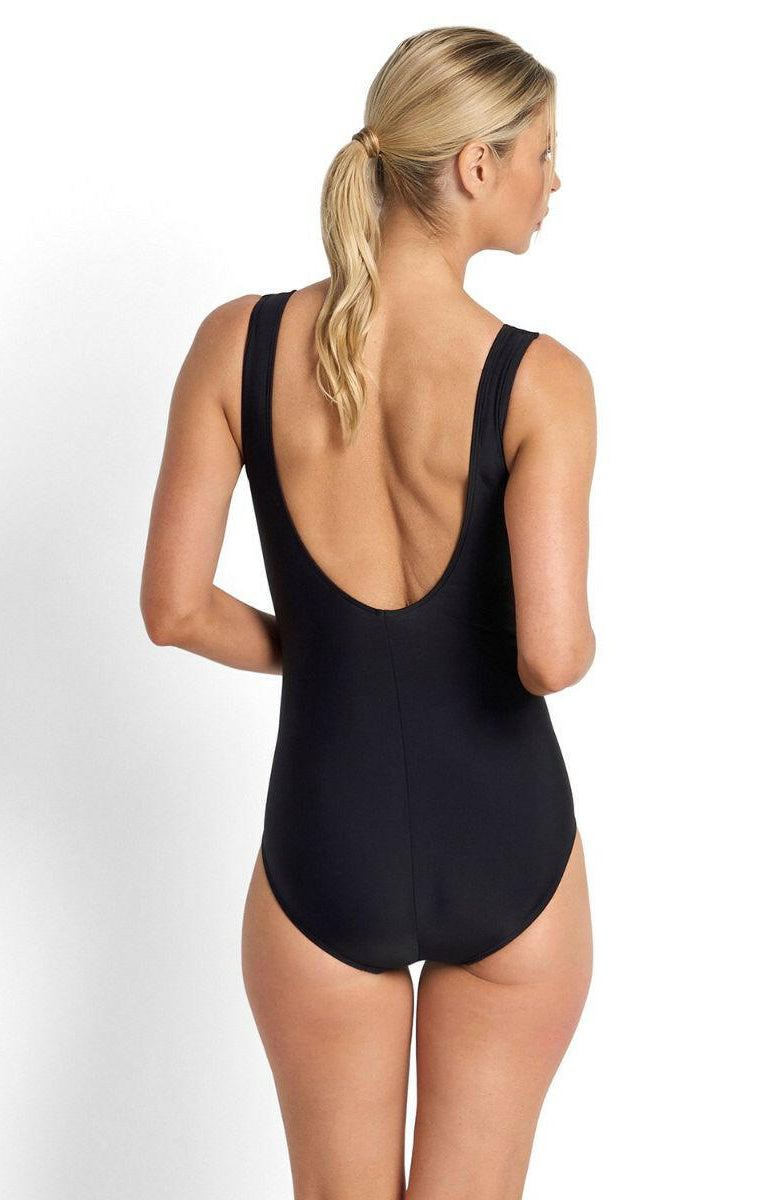Jantzen Select Square Neck One Piece - Black.