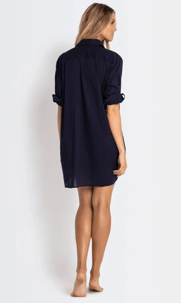 Jantzen Resort Classic Longline Shirt - Ink.